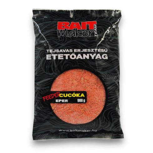 Tejsavas erjesztésű etetőanyag Feeder Cucóka Eper 900 g 