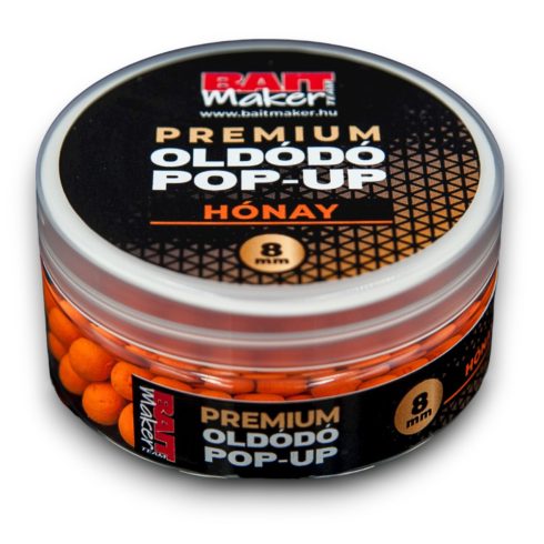 Premium Oldódó Pop Up  8 mm Hónay 20 g