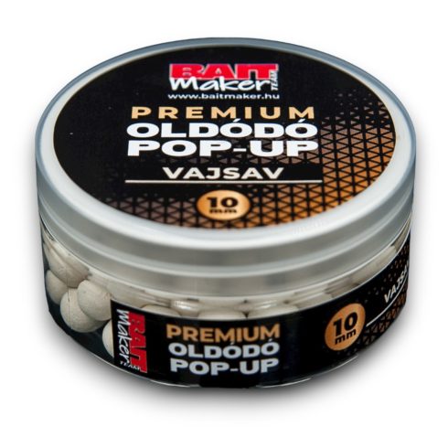 Premium Oldódó Pop Up  10 mm Vajsav 25 g 