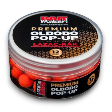 Premium Oldódó Pop Up  12 mm Lazac & Rák 25 g