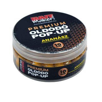Premium Oldódó Pop Up  10 mm Ananász 25 g