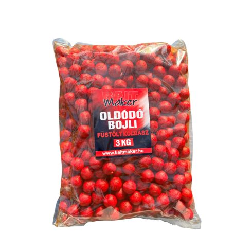 Oldódó bojli 24 mm Füstölt Kolbász 3 kg 