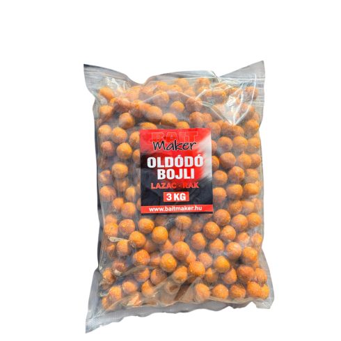 Oldódó bojli 24 mm Lazac & Rák 3 kg 