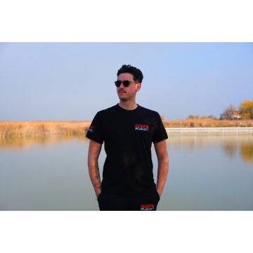 Fekete Rövid Ujjú Póló "S"