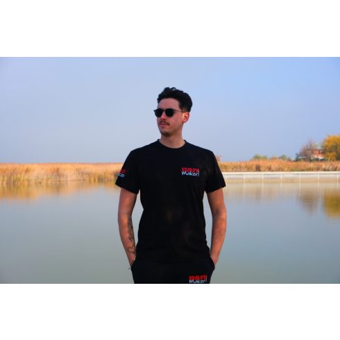 Fekete Rövid Ujjú Póló "XL"