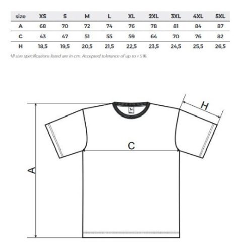 Fekete Rövid Ujjú Póló "2XL"