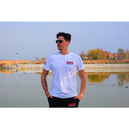 Fehér Rövid Ujjú Póló "XL"