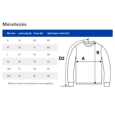 Fekete Pulóver "2XL"